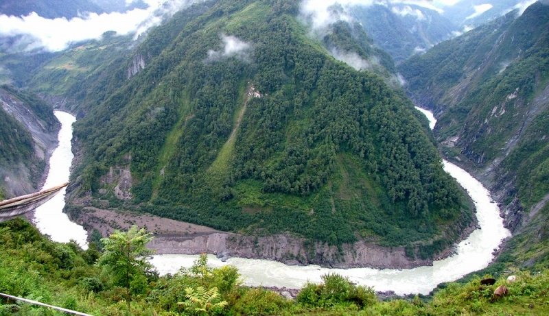 Yarlung Tsangpo Grand Canyon E28093 Tibet